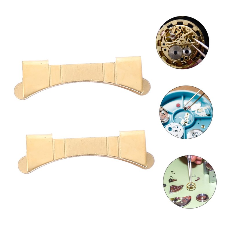LIFKOME 1pair Watchband Connectors for Projects and Lightweight Replacement Links