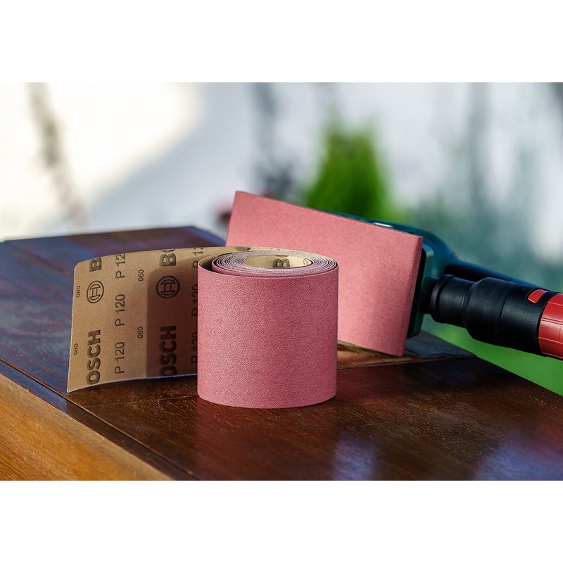 Bosch DIY Sanding Roll (for Wood and Paint, 115 mm