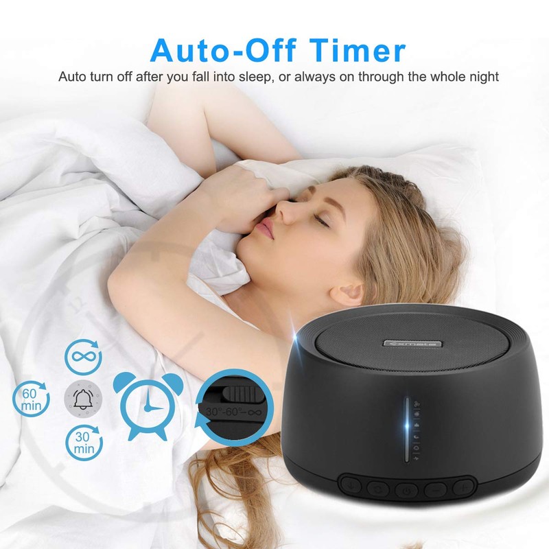 Sound Machine for Sleeping, Exmate Noise Machine for Office Privacy