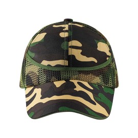 SIQITECH Baseball Cap, Kids, Camouflage, UV Protection, Hat, 3-9 Years Old, Breathable, Baseball Cap, Spring and Summer, Large, Sun Protection Hat, Going Out, Sports, Outdoors, Yellow-Green