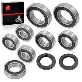 Rear End Bearings and Seals Compatible with EZGO Golf Cart TXT Workhorse Medalist Marathon 1994-2015
