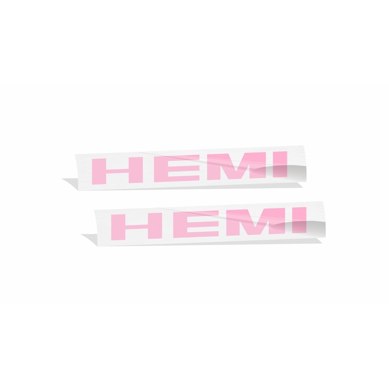 Reflective Concepts - HEMI Emblem Overlay Decal Stickers (Pair) -