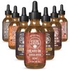 Beard Oil Conditioner - All Natural Sandalwood Scent with Organic Argan & Jojoba Oils - Softens & Strengthens Beards and Mustaches for Men (Sandalwood, 1 Pack)