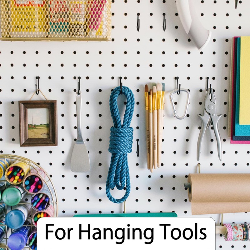 Fyntave 60 Pcs 1 Inch Small S Hooks for Hanging