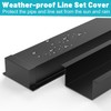 Chiligent Metal Line Set Cover Kit, Heavy Duty HVAC Lines