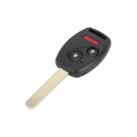X AUTOHAUX Key Shell Case Keyless Entry Remote Key Fob Replacement Case for Honda Fit 2009-2013 for Honda CR-Z 2011-2015 3 Buttons MLBHLIK-1T N5F-S0084A