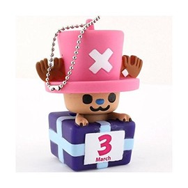 One Piece x PansonWorks Chopper Birthday Mascot Figure Ball Chain (3/March) by RUN'A co.,ltd.
