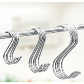S-shaped hook loop stainless steel S size 100ea