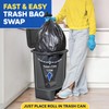PLASTIC PRINCE 33 Gallon Garbage Bags High Density Black 33"