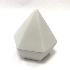 Kamidano-no-Sato Modern Shingu Kamisama Line ROKKAKU Polka Dot, White, 1.8 x 1.8 x 1.8 inches (4.7 x 4.5 x 4 cm)