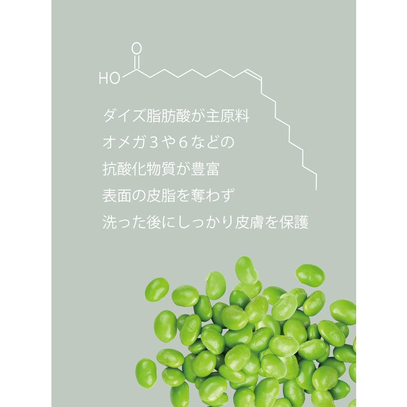 ソア(SOA) ピュアクレンズ 泡 ポンプ ボディーソープ 無添加 保湿 敏感肌用 天然由来成分 イランイラン