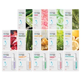 BEAUTY29 Hyaluronic Aqua Plus Essence Full Face Facial Sheet Mask 14 Sheets Combo - 2 WEEKS SET