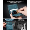 Kawaoto Men's Bi-fold Pueblo Leather, Genuine Leather, Made in Japan,