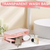 TSA Approved Clear Toiletry Bag, VASCHY 3 Pack Clear Makeup