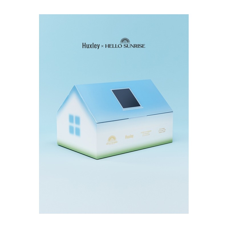 [HUXLEY × Hello Sunrise] Sun care special set (cap hat