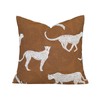 Horseshoe Pattern Pillow Cover Luxury Leopard Cheetah Jacquard Embroidery Decorative