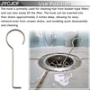 Stainless Steel Drain Key Lifting Hooks - Rustproof Drain Grate