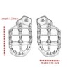 3D Spiked Front Footrest Off-Road Foot Pegs Compatible with Grom
