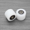 Create Idea 2pcs 6000ZZ Nylon Plastic Roller Bearing Pulley 40x30mm