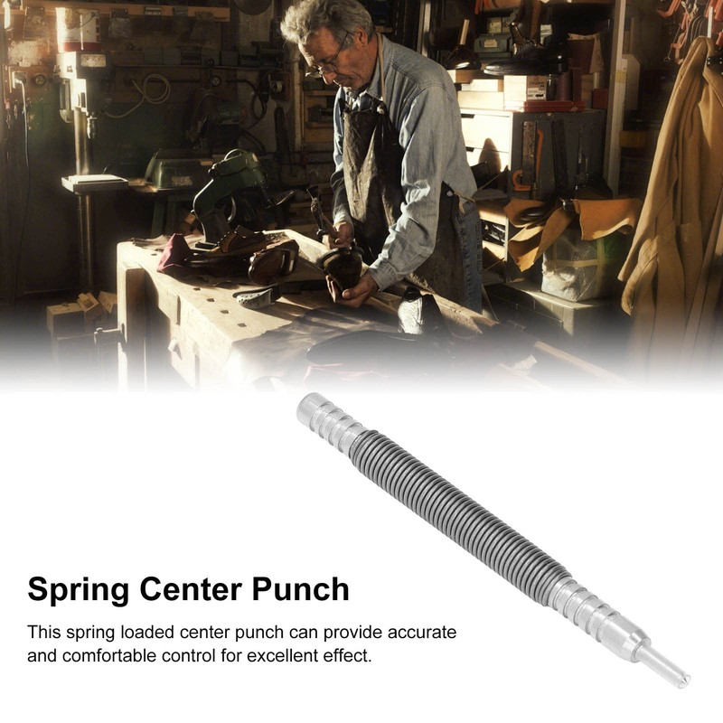 QANYEGN Automatic Center Punch, Premium Metal Spring Punch, Durable, Accurate