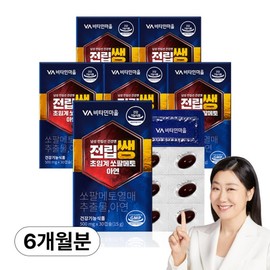 Vitamin Village Prostate Health for Men Jeonripsang Supercritical Saw Palmetto Zinc 15g, 6 pieces, 30 tablets / 비타민마을 남성용 전립선 건강엔 전립쌩 초임계 쏘팔메토 아연 15g, 6개, 30정