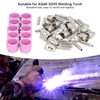 54 Pieces Plasma Cutter Torch Parts Electrode Nozzle Set Ceramic