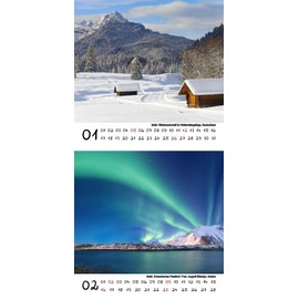 Travel Magic Europe Calendar for 2025 Format 10 cm x 10 cm Europe City and Country Seelenzauber