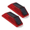 2pcs Solar Strobe Warning Light Waterproof Light Control High Bright