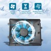 LNZMPART Radiator Cooling Fan Assembly for 2016-2019 Honda Civic 2.0L