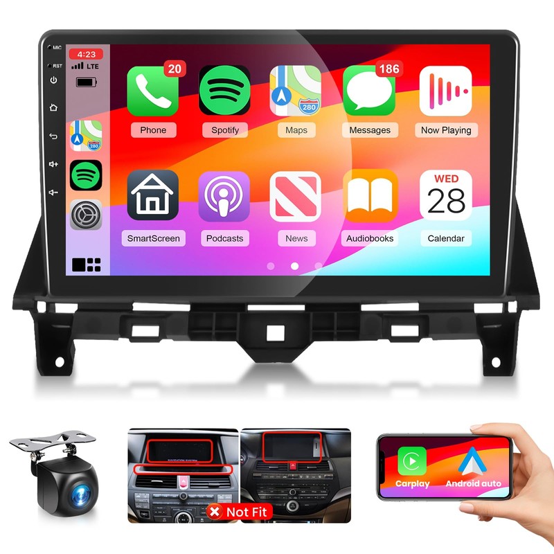 DSP Radio for Honda Accord 8th 2008-2012 Car Stereo with