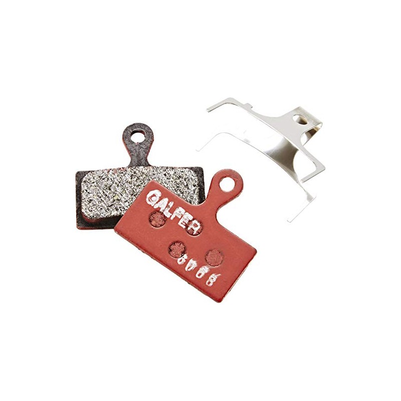 Shimano FD452 Brake Pads, red