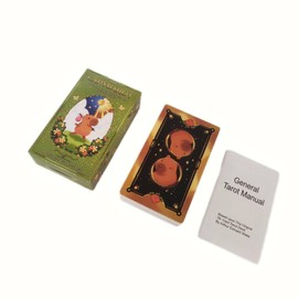 New Hot 12x7cm Capybarot Tarot Fun Divination Entertainment Party Board Game for Family Friends Capybarot Tarot