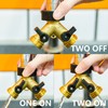 LIULO TOOL Brass Garden Hose Splitter 2 Way, Hose Y