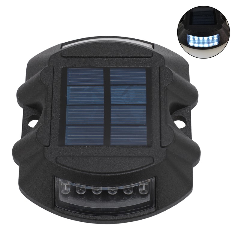 LED Solar Dock Light Ground Waterpoof Solar Powered Smart Sensing