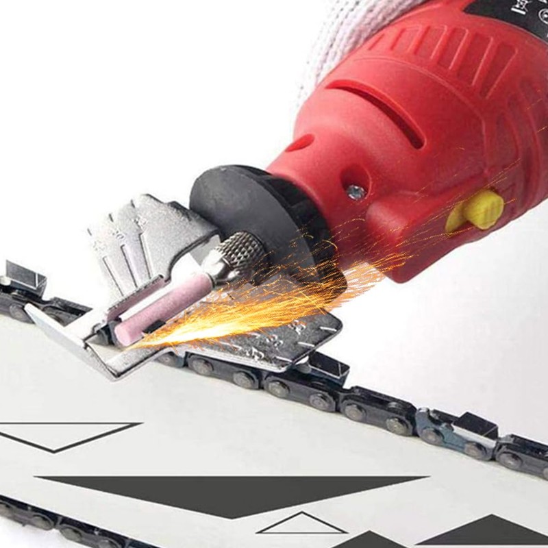 JONRIOUS 36Pcs Diamond Chainsaw Sharpener Bits,High Hardness 7/32 Chainsaw Sharpening