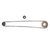 410 Chain Sprocket Kit Steel 114 Link Drive Chain with