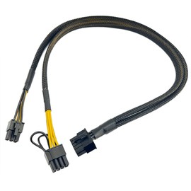 Gintai Power Supply Cable for HP 10-pin to (6+8)-Pin ProLiant DL380 G9 and GPU 50 cm
