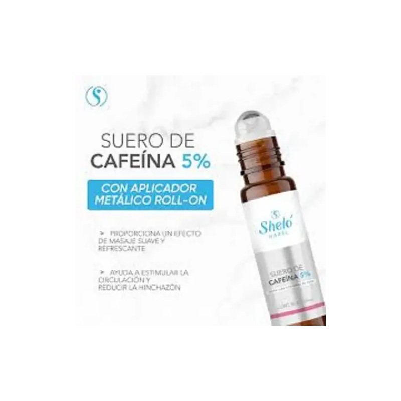 Shelo Suero De Ojos Cafeína Unisex Adiós Ojeras Desinflama