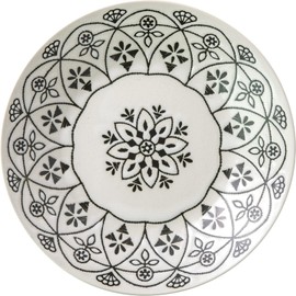 Minorutouki 4965583756743 Platter, Moroccan, White, L (Diameter 9.4 inches (24 cm)