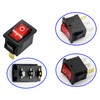 zdyCGTime 10A 250V AC Rocker Switch Power Socket 3 Pin