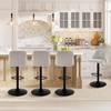 COLAMY Bar Stools Set of 2, Modern Swivel Bar Chairs,