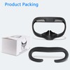 Compatible with Oculus Quest 2 Face Bracket Replacement,VR PU Leather
