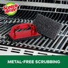 Scotch-Brite Heavy Duty Outdoor Scrubber, Ideal for Concrete, Patio Bricks,