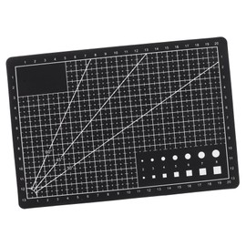 NOLITOY Double Sided Cutting Board Portable Craft Mat for Paper Cutting Clay Modeling and Quilting Projects Durable PVC Material for Hobbyists and Creative Enthusiasts
