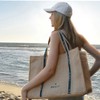Pelli Tamarama Deluxe Tote - Jute Weave Cork Lining