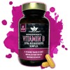 naturalie® Vitamin B Complex Capsules, High Dose with All Bioactive