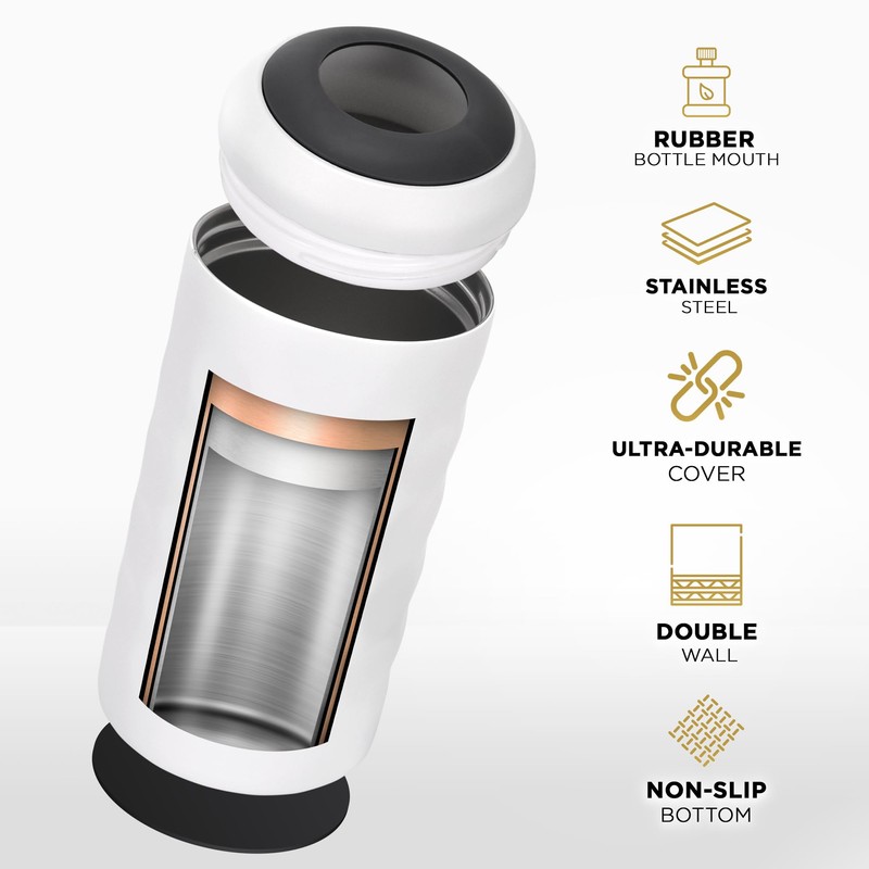 Premium Wine Chiller - Wine Bottle Chiller Double Walled, Vacuum