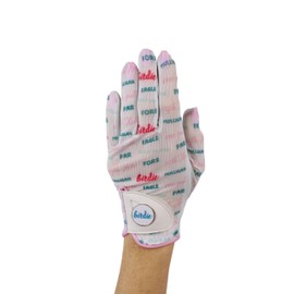 Hand Candy Golf Glove – Premium Cabretta Leather – “Mulligan” – Left Hand Women's Golf Glove with Matching Ball Marker (Medium)