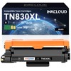 INKCLOUD TN830XL Black Toner Cartridge High Yield Replacement for Brother