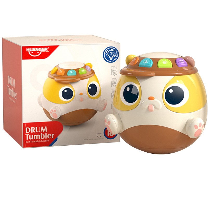 Musical Wobbling Toy Early Educational Multi Functional Electric Cartoon Wobbling